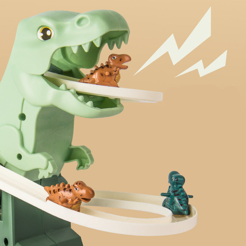 DinoRacer – Dinosaurier-Rennbahn-Set | 50% RABATT
