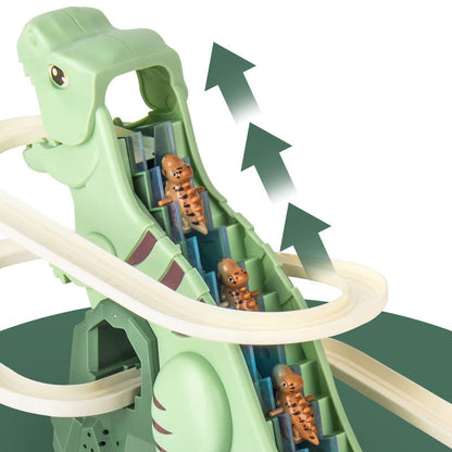 DinoRacer – Dinosaurier-Rennbahn-Set | 50% RABATT