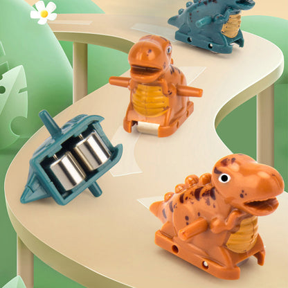 DinoRacer – Dinosaurier-Rennbahn-Set | 50% RABATT