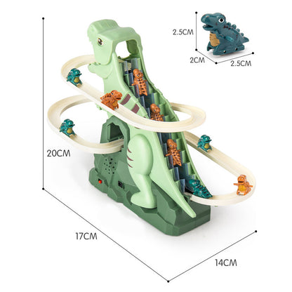 DinoRacer – Dinosaurier-Rennbahn-Set | 50% RABATT