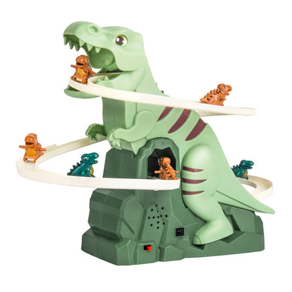 DinoRacer – Dinosaurier-Rennbahn-Set | 50% RABATT