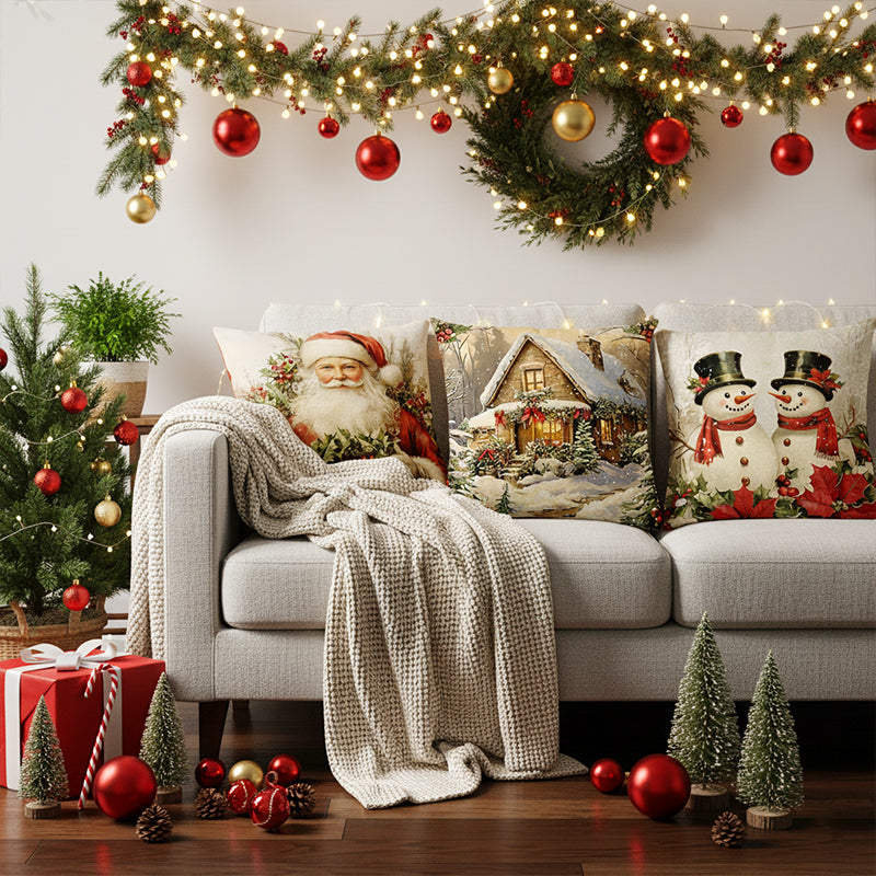 2+2 GRATIS | NordForm™ | Weihnachts-Kissenbezug