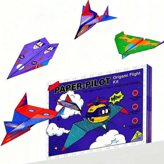 SkyCraft – Kreatives Papierflugzeug-Set | 50% RABATT