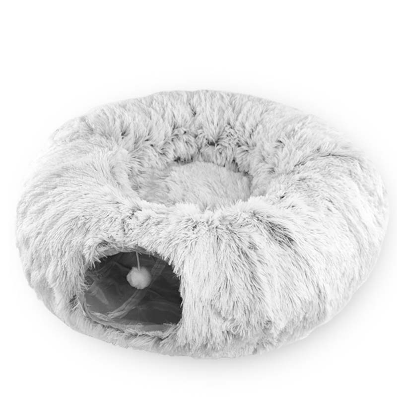 PurrLuxe – Faltbares Katzen-Tunnelbett | 50% RABATT