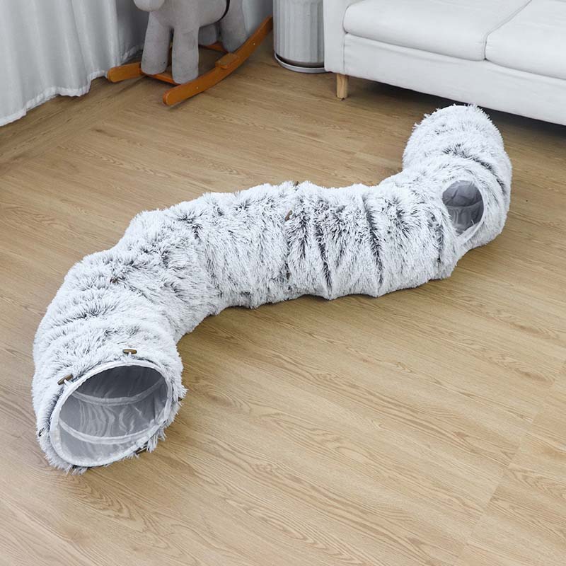 PurrLuxe – Faltbares Katzen-Tunnelbett | 50% RABATT