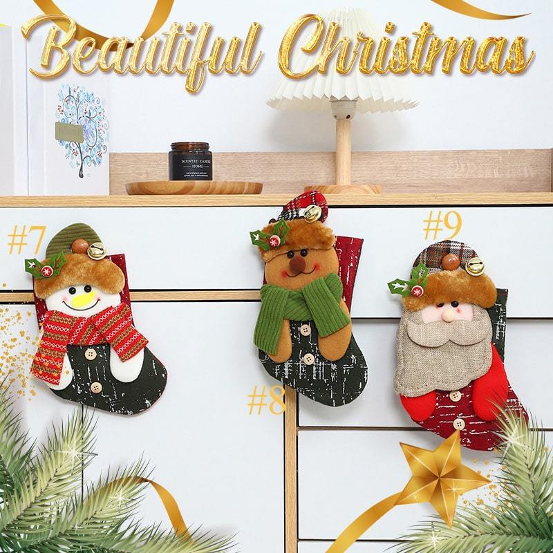 FestivaSock – Dekorative Weihnachtsstrümpfe | 1+2 GRATIS