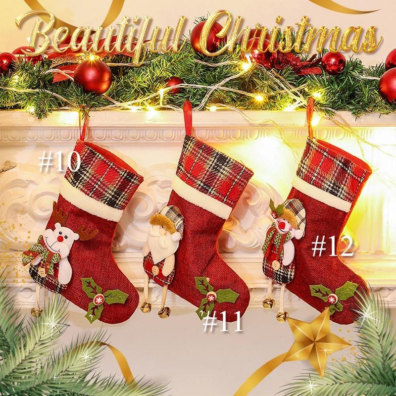 FestivaSock – Dekorative Weihnachtsstrümpfe | 1+2 GRATIS