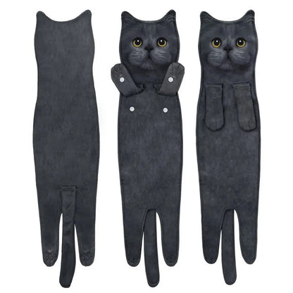 PurrTowel – Süßes Katzen-Handtuch | 1+1 GRATIS
