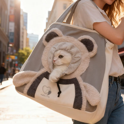 BearBuddy – Süße & sichere Haustiertasche | 50% RABATT