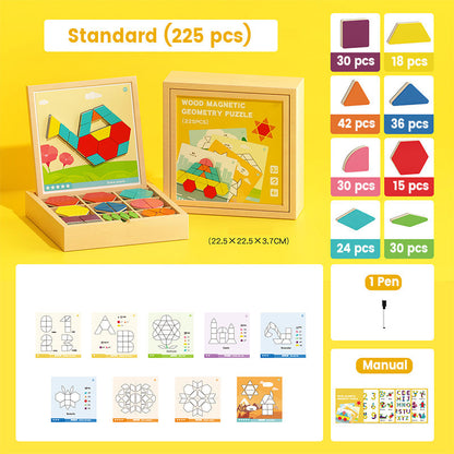 GeoMagico – Kreatives Magnet-Puzzleset | 50% RABATT