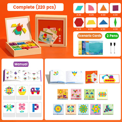 GeoMagico – Kreatives Magnet-Puzzleset | 50% RABATT