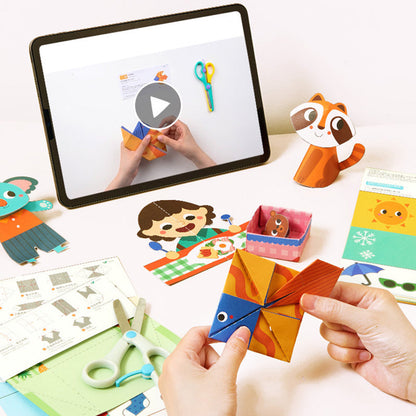 PaperMagic – Umfassendes 3D Bastelset für bunte Papierkunst