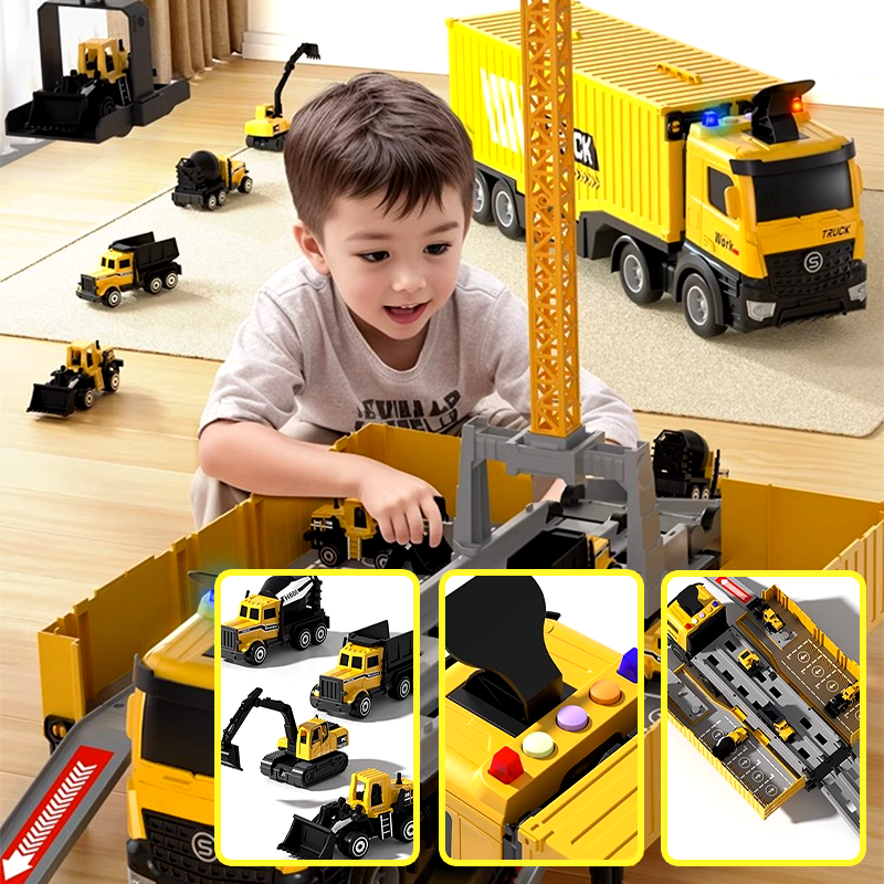 BuildoMax™ | Mega Baustellen Spielset für Kinder
