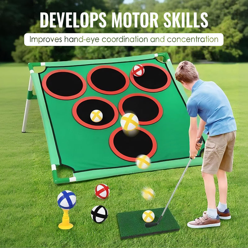 MiniGolf Pro – Tragbares Golf-Zielspiel für Kinder | 50% RABATT