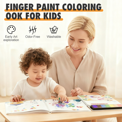 FingerFun – Fingerabdruck-Malbuch für Kinder