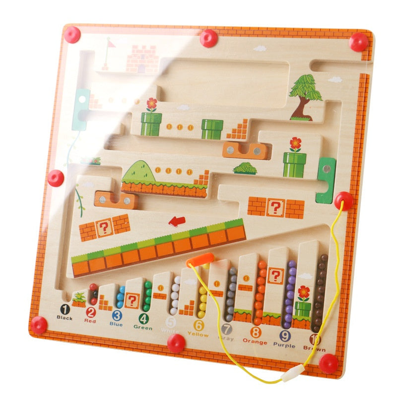 BeadMaze – Magnetisches Labyrinth mit Laufperlen