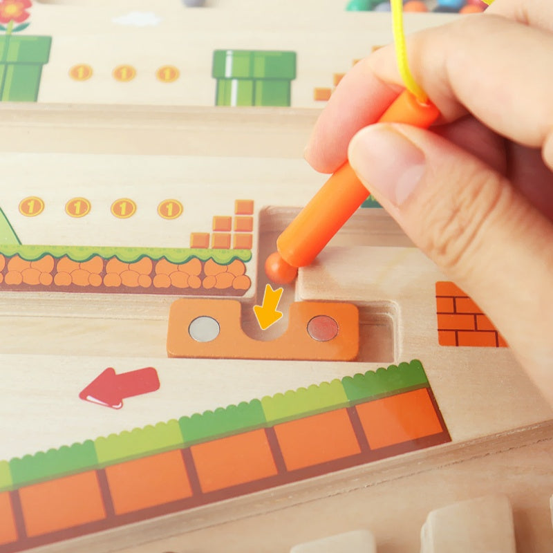 BeadMaze – Magnetisches Labyrinth mit Laufperlen