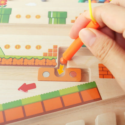 BeadMaze – Magnetisches Labyrinth mit Laufperlen