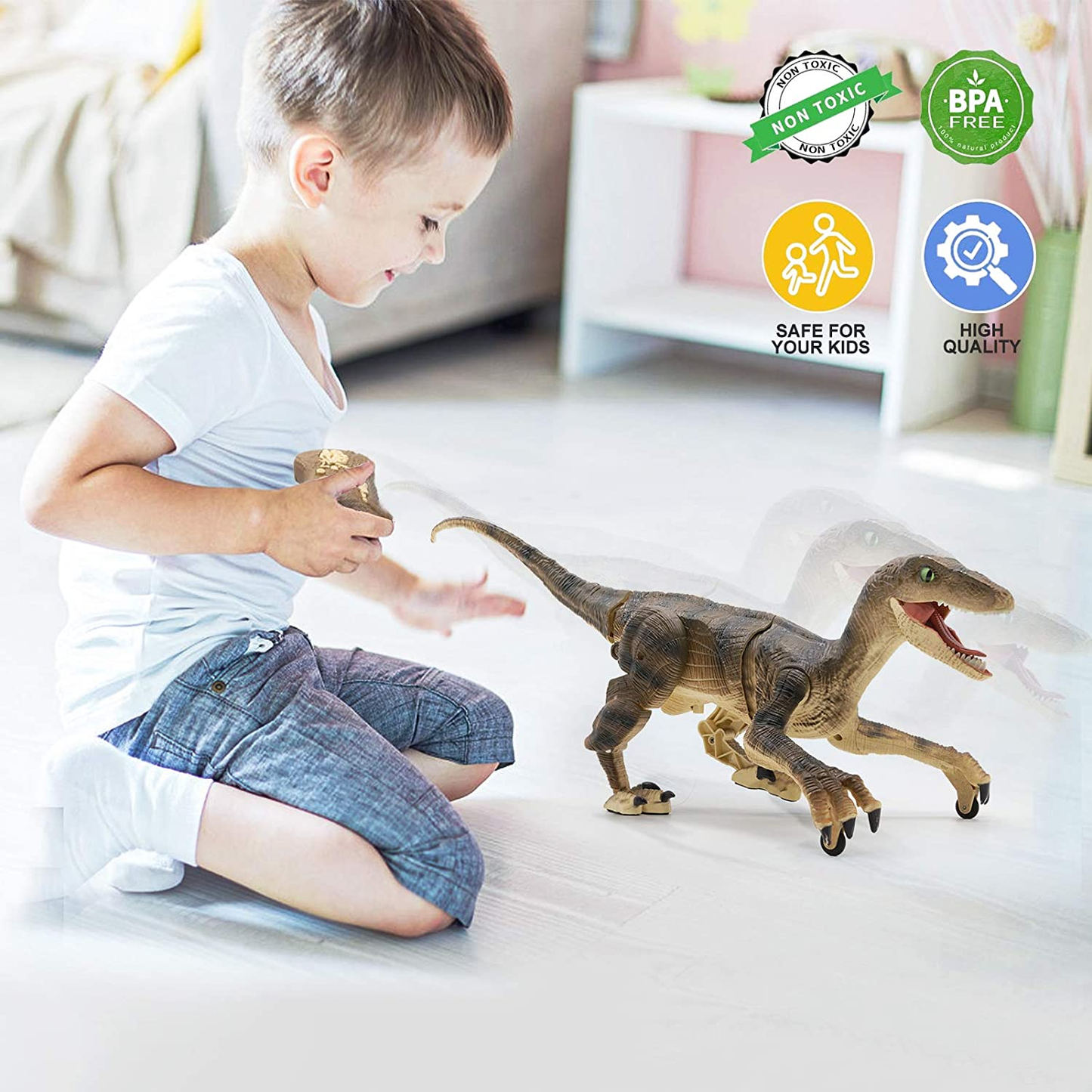 DinoRex – Realistischer ferngesteuerter Dinosaurier