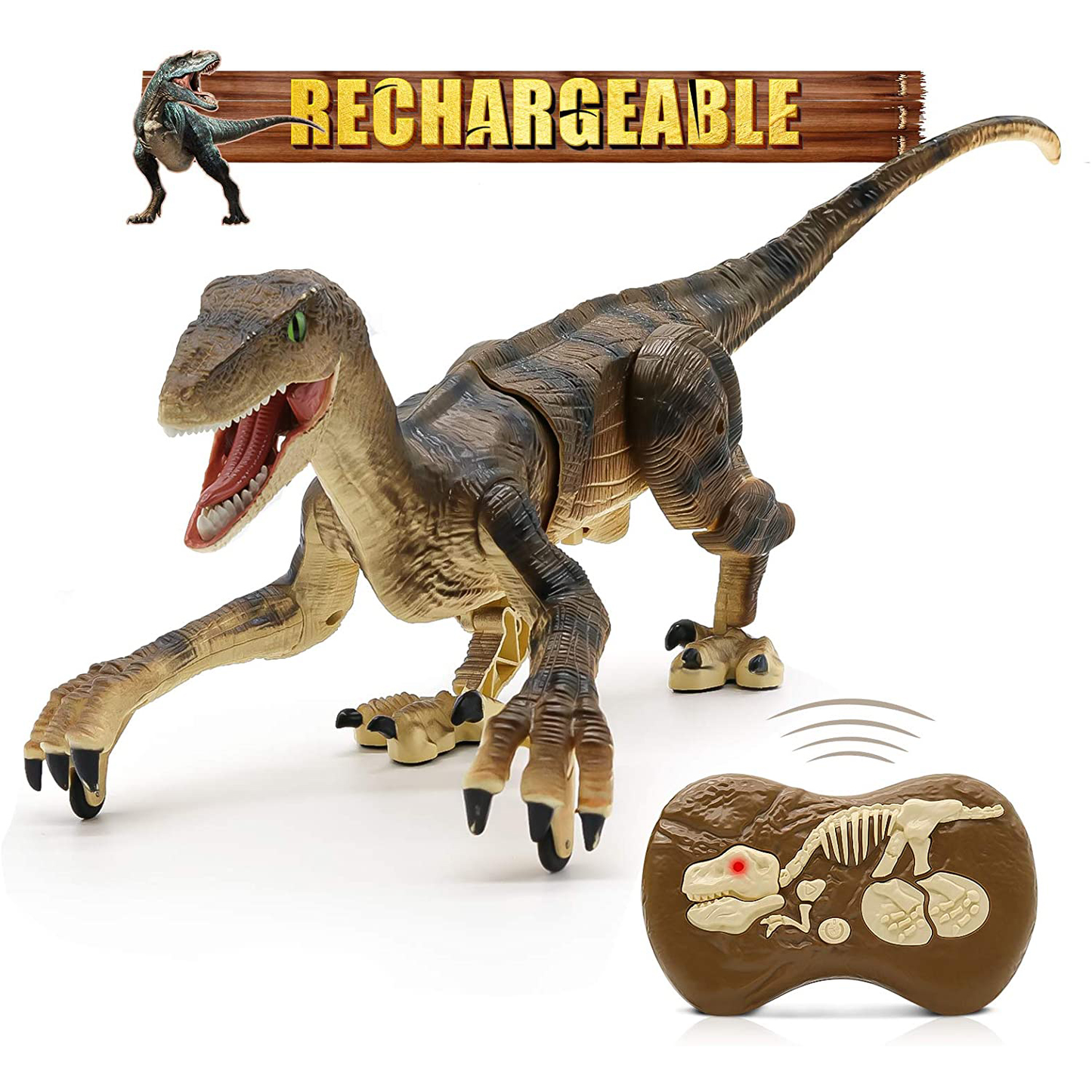 DinoRex™ | Realistischer ferngesteuerter Dinosaurier