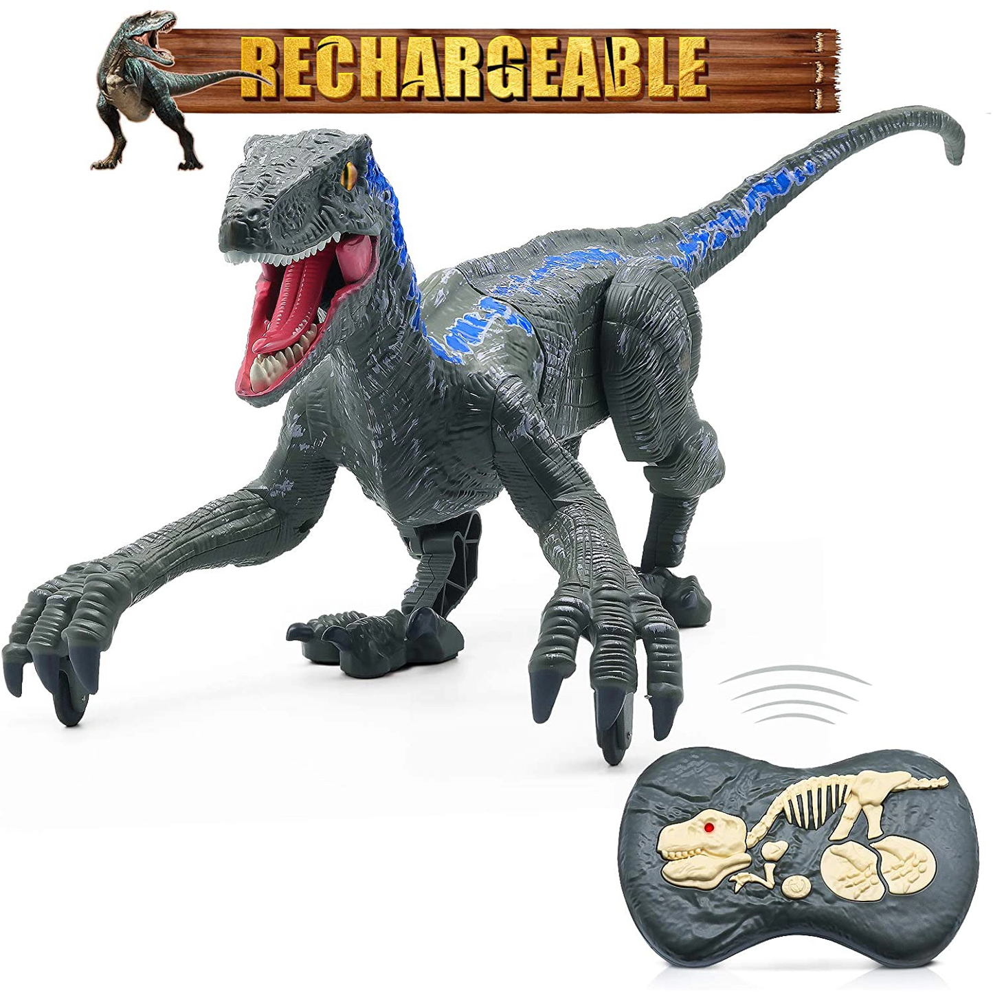 DinoRex™ | Realistischer ferngesteuerter Dinosaurier