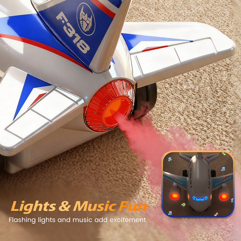 SkyBot – 2-in-1 Flugzeug-Roboter-Spielzeug