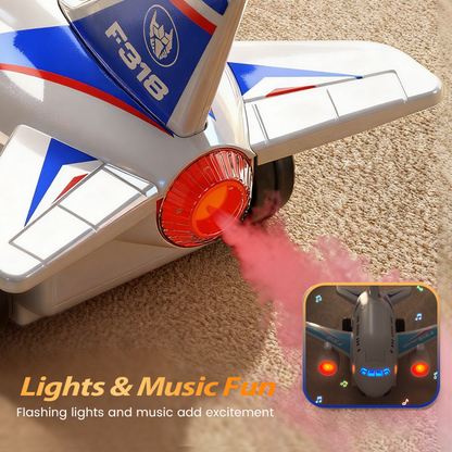 SkyBot – 2-in-1 Flugzeug-Roboter-Spielzeug