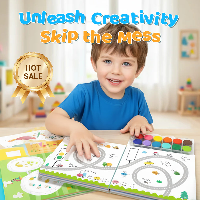 ColorFun – Finger-Malbuch & Malkit für Kinder | 50% RABATT