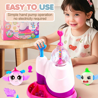 BubbleMagic – DIY Seifenblasen-Set mit Pumpe