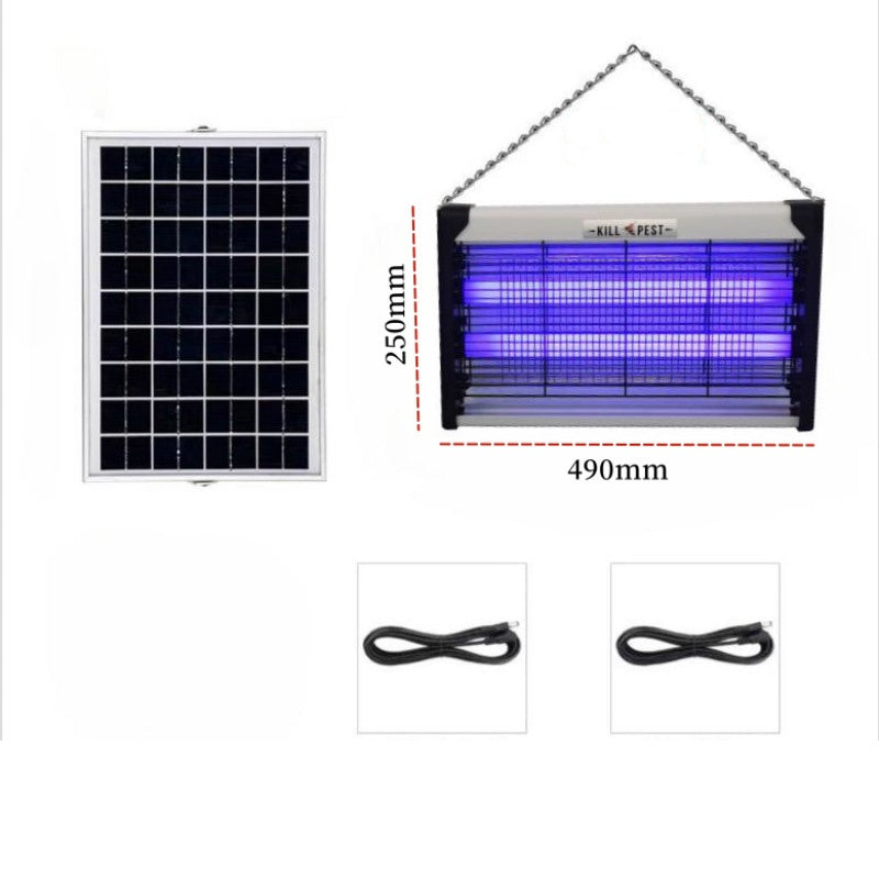 LunaZap™ | Solar Insektenvernichter – 3500V, UV & wetterfest