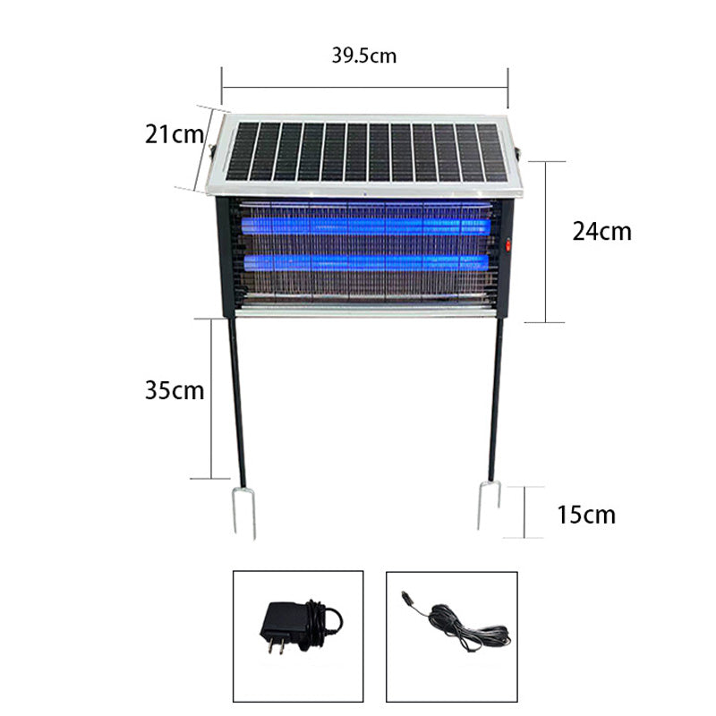 LunaZap™ | Solar Insektenvernichter – 3500V, UV & wetterfest