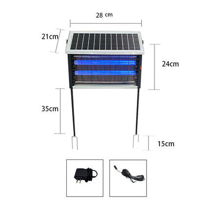 LunaZap™ | Solar Insektenvernichter – 3500V, UV & wetterfest