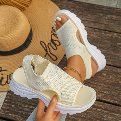 🔥🔥 Atmungsaktive Plateau-Sandalen aus Mesh für Damen