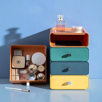 ModuBox – Stapelbare Aufbewahrungsboxen mit Schublade