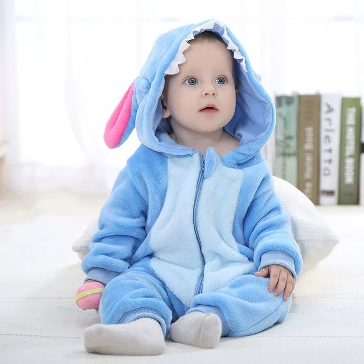 Kinder-Monster-Einteiler - Gemütlicher Komfort den ganzen Tag