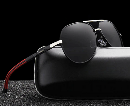 Stilvolle Herren-Sonnenbrille mit UV400-Schutz – Lennart