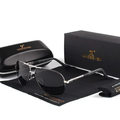 Stilvolle Herren-Sonnenbrille mit UV400-Schutz – Lennart