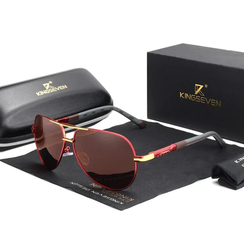 Stilvolle Herren-Sonnenbrille mit UV400-Schutz – Lennart
