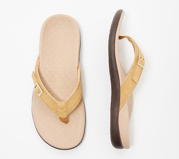 Orthopädische Damen Sommersandalen mit ergonomischem Fußbett | Rutschfest & bequem | 3-Zonen-Support, EU 35–42, Farbenwahl
