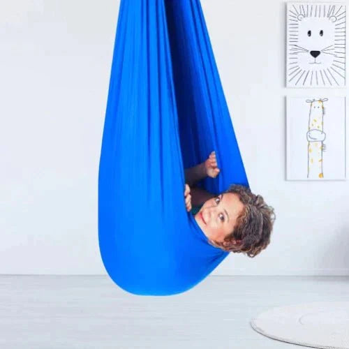 HappyKid Therapieschaukel | Sensorischer Spielbereich | Beruhigend & Fördert Konzentration | Robust & Bequem