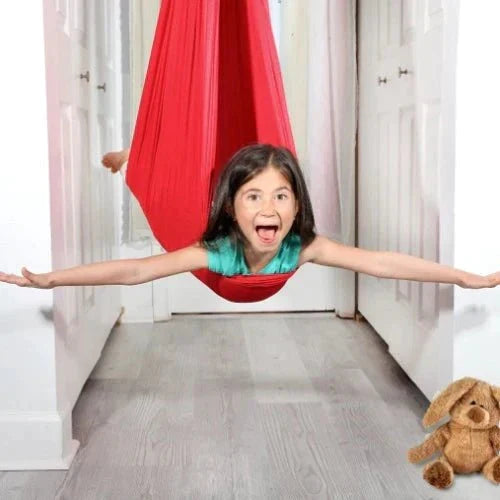 HappyKid Therapieschaukel | Sensorischer Spielbereich | Beruhigend & Fördert Konzentration | Robust & Bequem