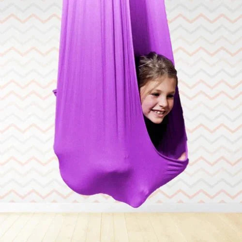 HappyKid Therapieschaukel | Sensorischer Spielbereich | Beruhigend & Fördert Konzentration | Robust & Bequem