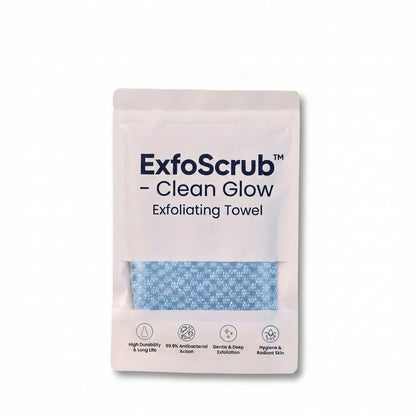 2+1 GRATIS | ExfoScrub™ | Exfolierender Bambusfaser-Reinigungshandschuh