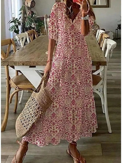 Joanne – Sommerkleid mit V-Ausschnitt