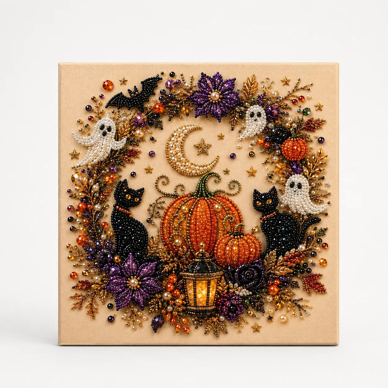 Beadory™ – Halloween-Perlenkunst-Set für gemütliche DIY-Wanddekoration