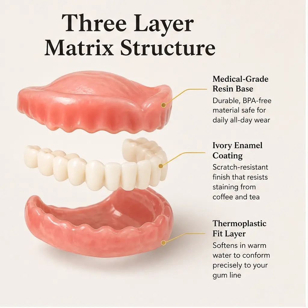 Pearlesse – Natural-Look Multi-Tonal Cosmetic Smile Veneer + 50% OFF