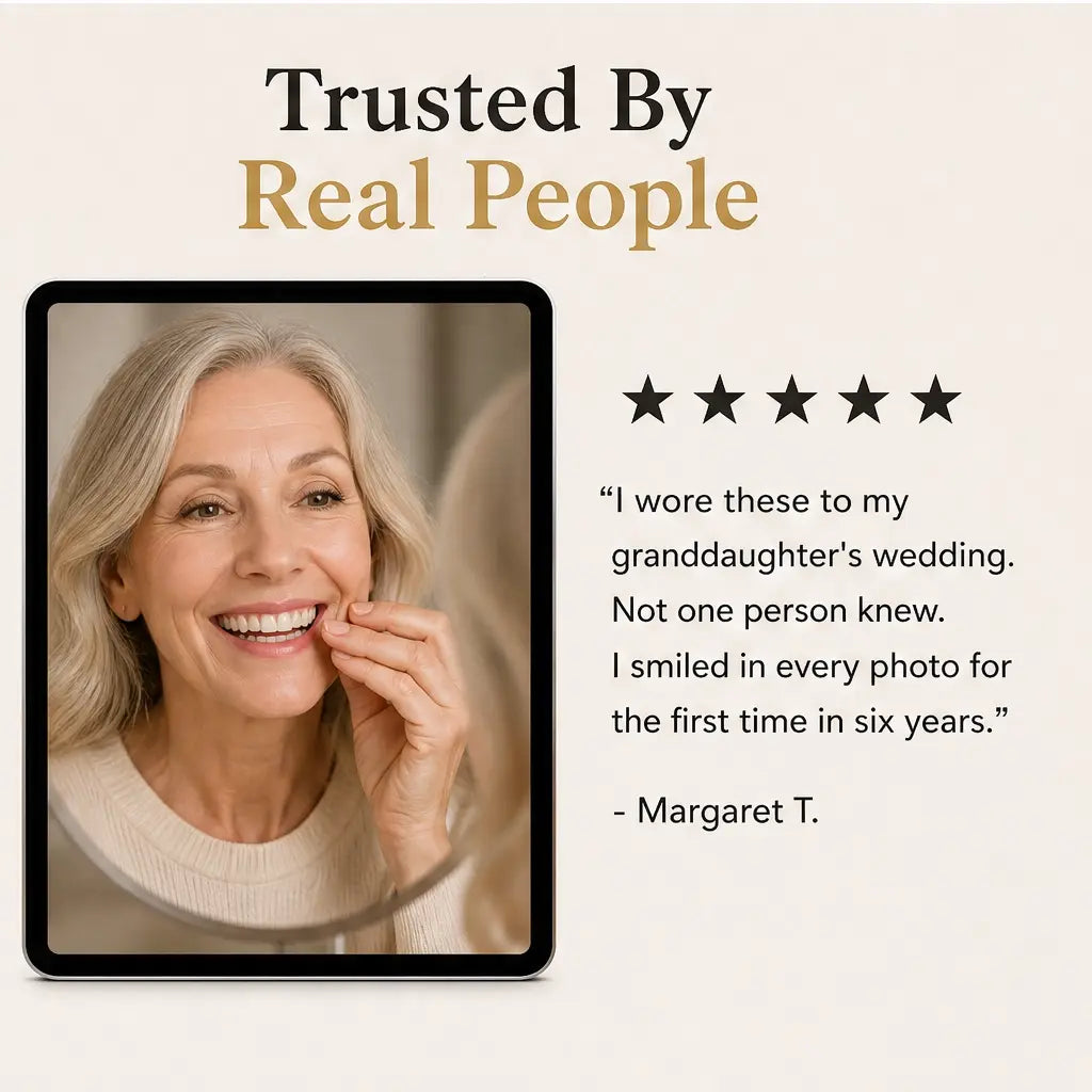 Pearlesse – Natural-Look Multi-Tonal Cosmetic Smile Veneer + 50% OFF