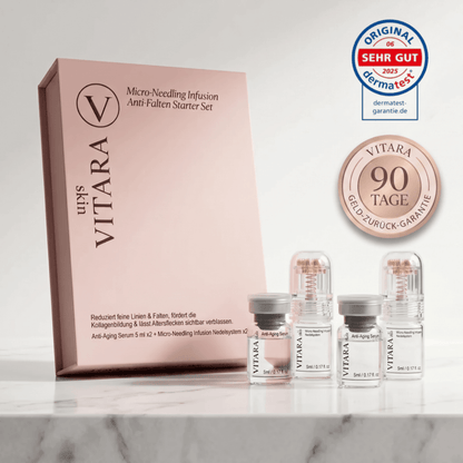 Anti-Falten-Starterset - VITARA Micro-Needling Infusion für zu Hause