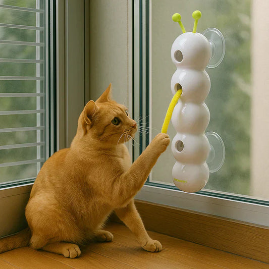 WigglePounce™ | Interaktives Wandspielzeug für Katzen