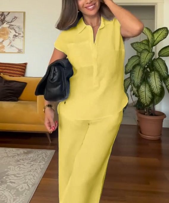 BreezeEase – Entspanntes Lounge-Set mit weitem Bein